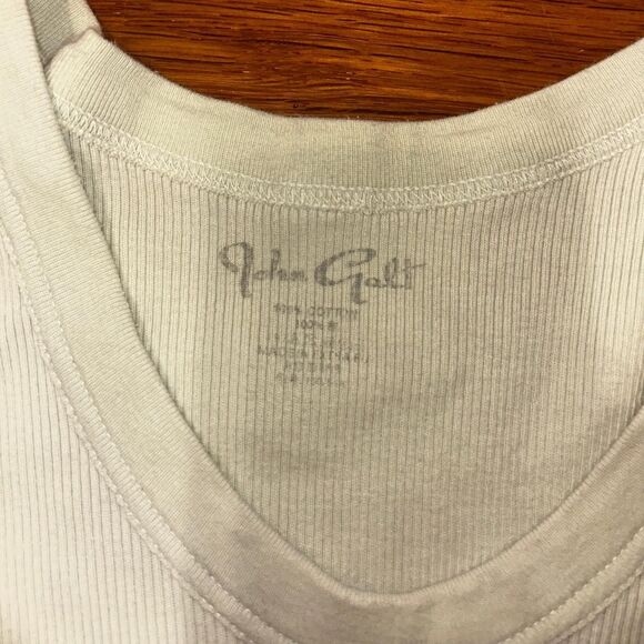 John Galt Women's Green crop top - Picture 2 of 3